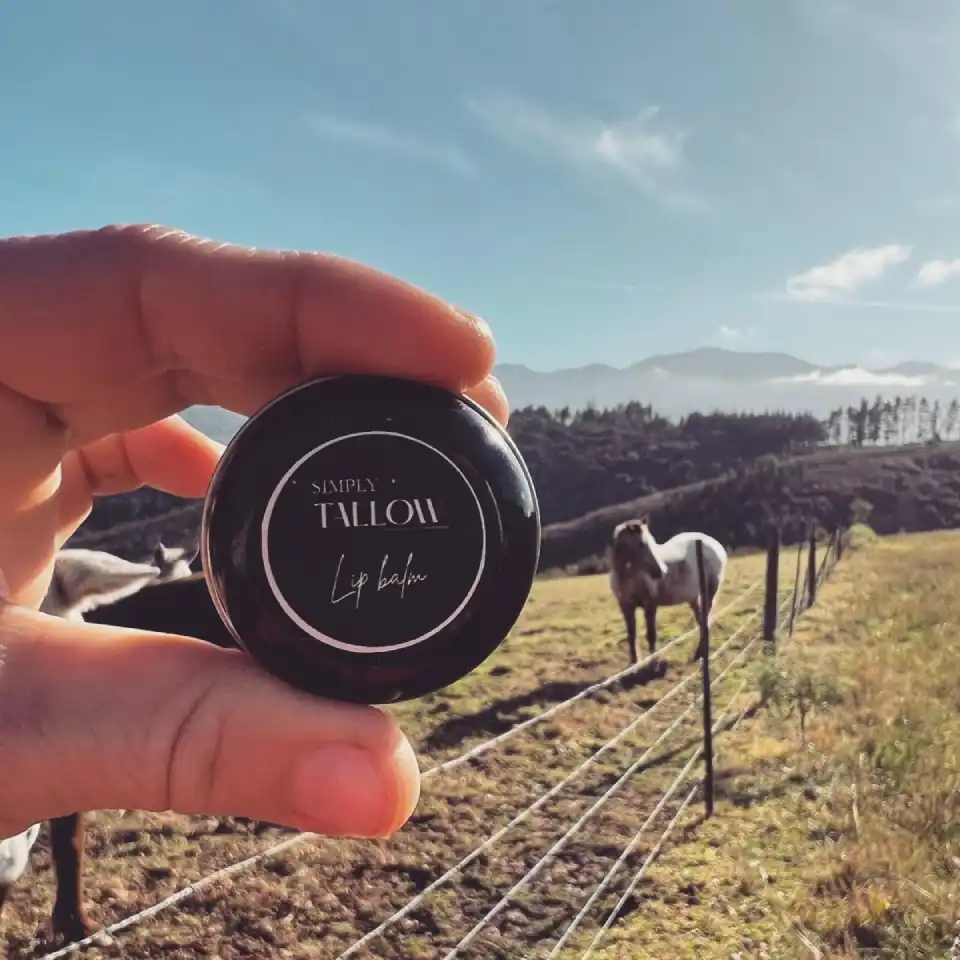 simply tallow lip balm